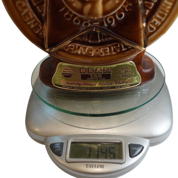 Vintage Jim Beam 1968 B.P.O.E. Elks Centennial 100 years Whiskey Bottle Decanter - Picture 8 of 10